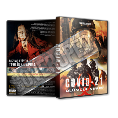 COVID-21 Lethal Virus - 2021 Türkçe Dvd Cover Tasarımı